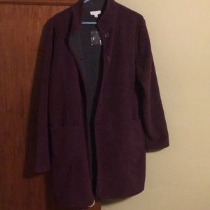NEW!  Susan Graver reversible coat